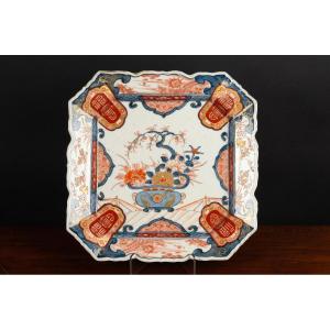 Plat Carré, Arita - Imari, 19e Siècle, époque Edo/meiji  