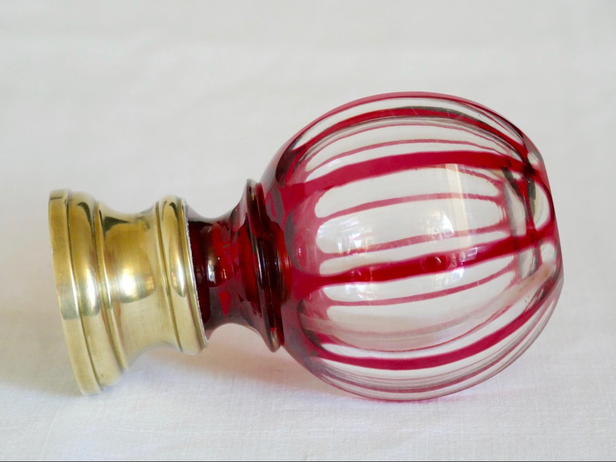 Boule d'escalier - Cristal de Saint-Louis ou Baccarat-photo-2