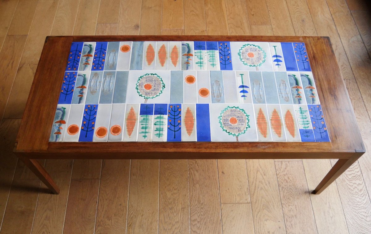 Coffee Table - Vintage Living Room Table-photo-6