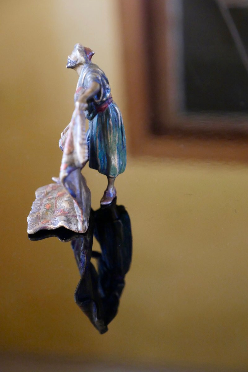 Sculpture - Vienna Bronze - Orientalism - F. Bergmann-photo-1