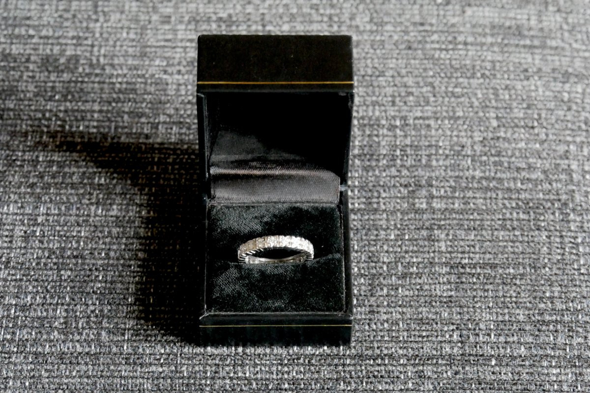 Jewelry - Ring - American Wedding Band - Diamonds-photo-2