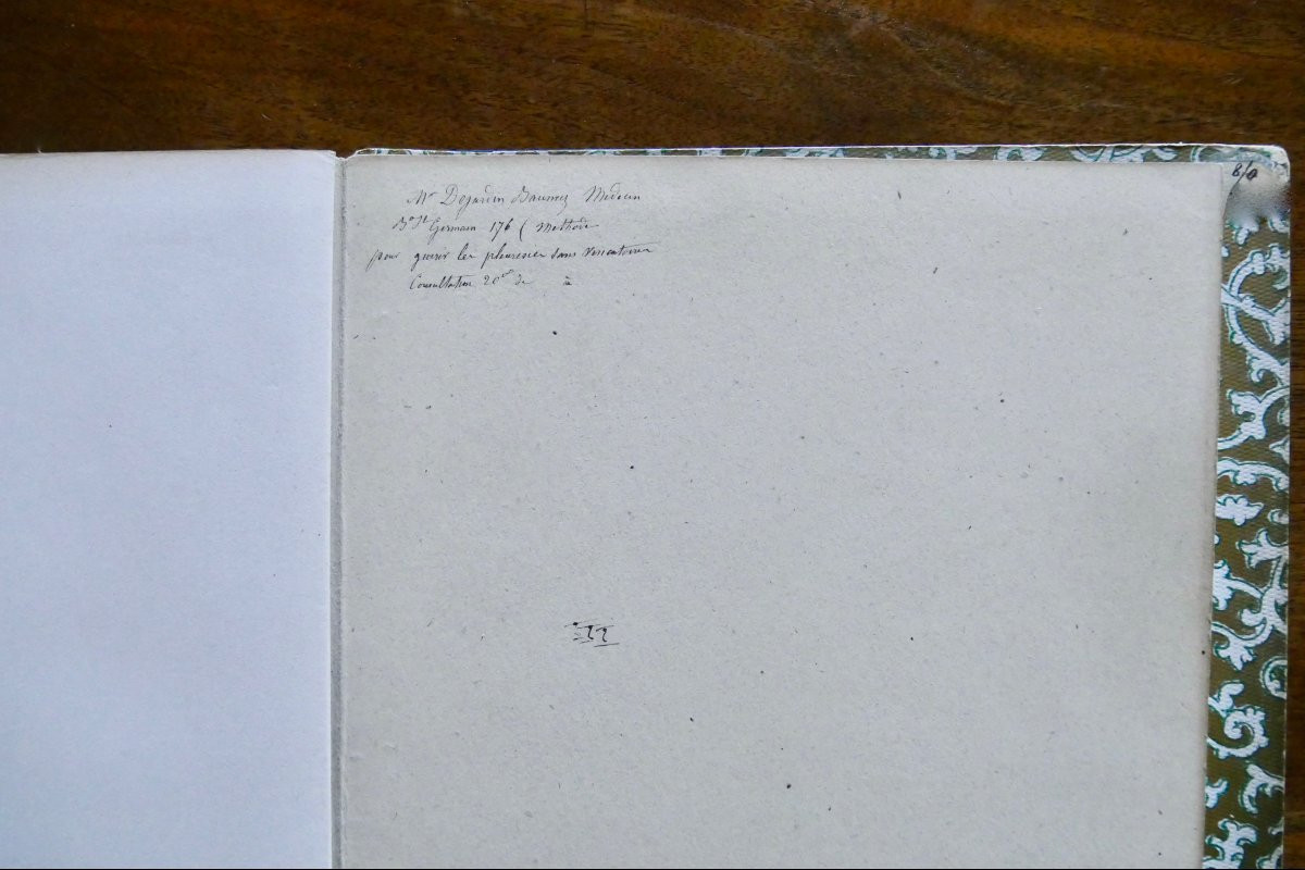 Porte-documents – Sous-main – Objet d'écriture ou de bureau en carton bouilli-photo-4