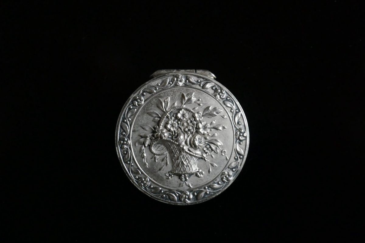 Pilulier - Boite - Écrin en argent-photo-2