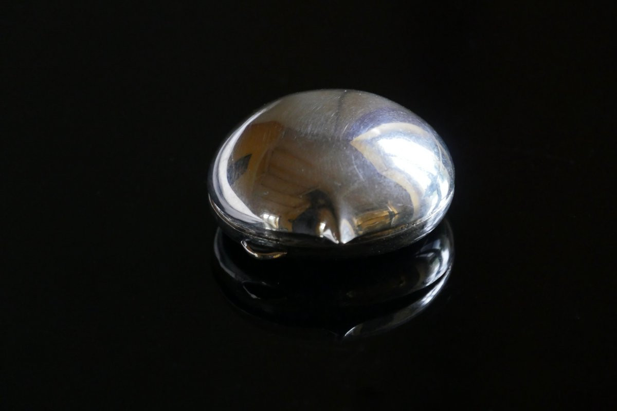Pilulier - Boite - Écrin en argent-photo-1