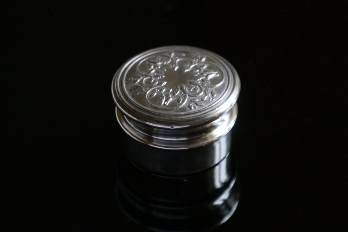 Pilulier - Boite - Écrin en argent-photo-2