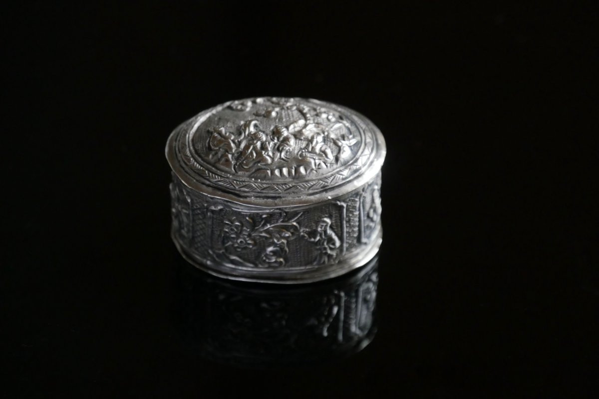 Pilulier - Boite - Écrin en argent-photo-3