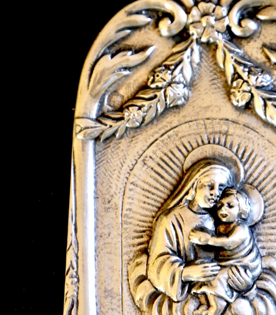 Bénitier en argent – Art sacré – Objet de culte-photo-2
