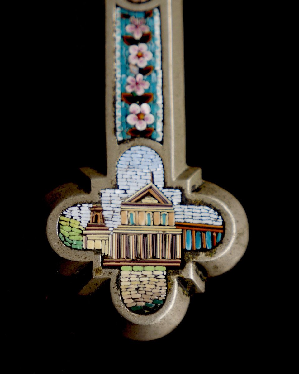 Crucifix en micro mosaïque - Micromosaïque-photo-2