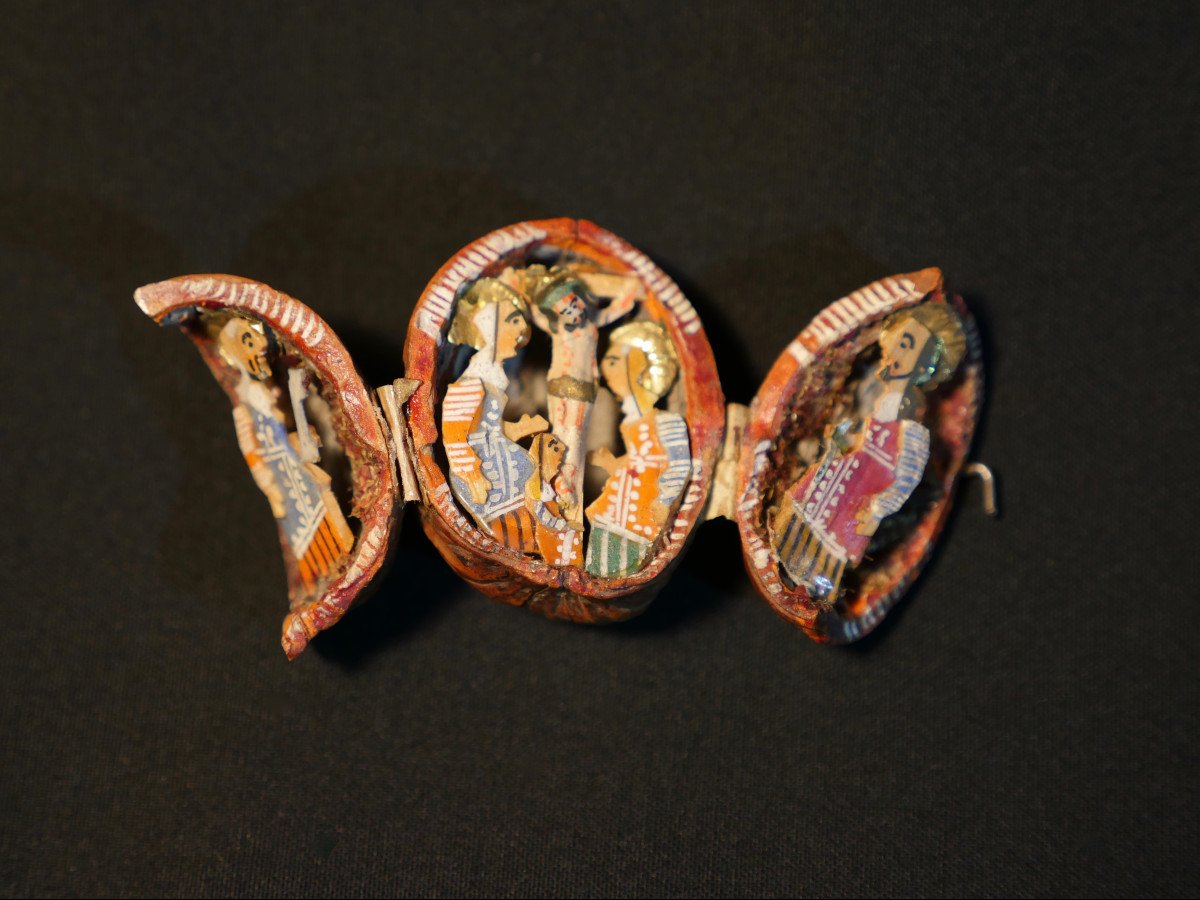 Crucifixion - Sculpture en miniature