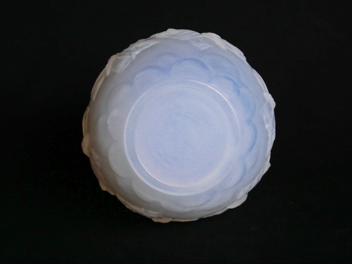 Opalescent Glass Vase - Attributed To Verlys-photo-4