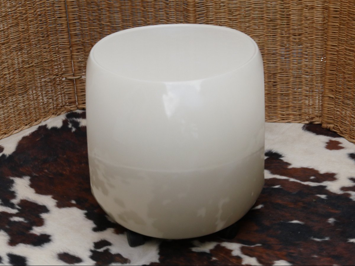 Chevet - Table basse roulante - Table d'appoint vintage - Desserte-photo-3