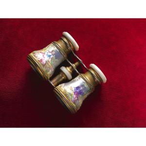 Enamelled Theater Binoculars
