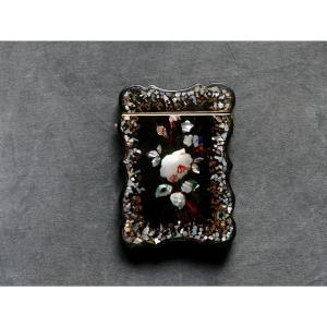 Business Card Case - Boiled Cardboard - Napoleon III