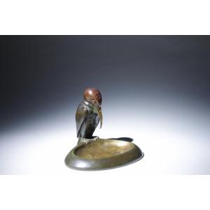 Kingfisher - Frederic Debon - Animal Bronze Bird