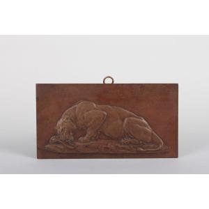 Devouring Panther - Charles Valton Animalier Bronze