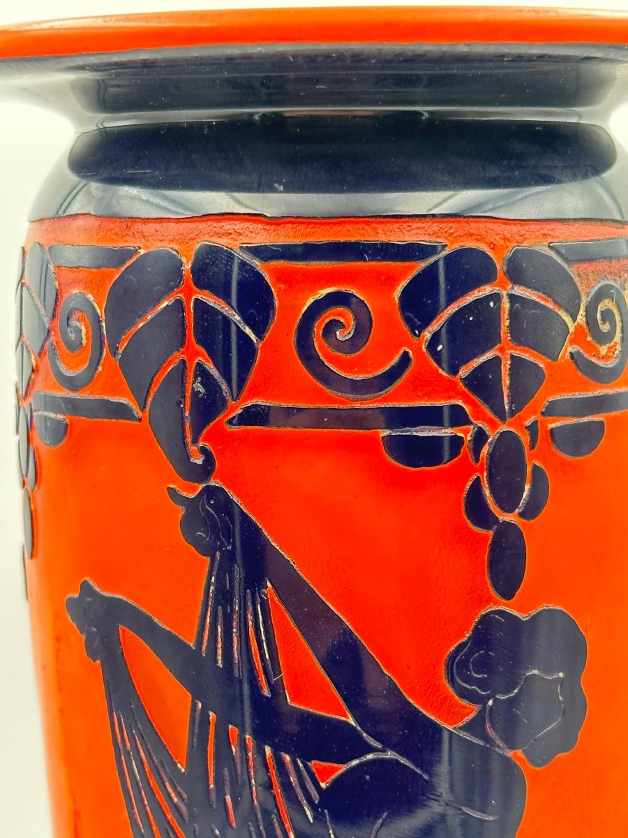 Delatte Nancy Baluster Vase-photo-3