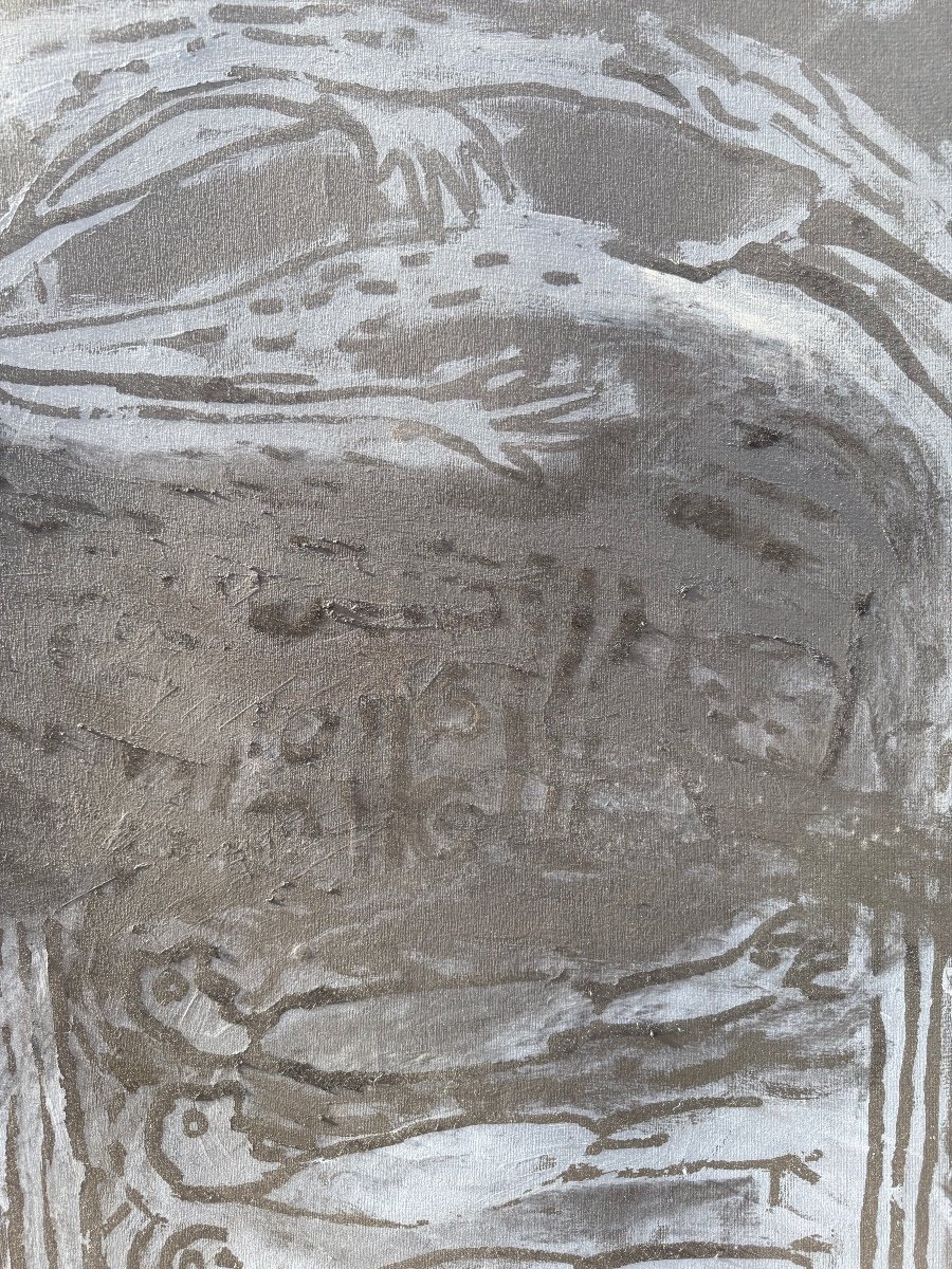 Hélène Delprat Acrylic On Paper -photo-4
