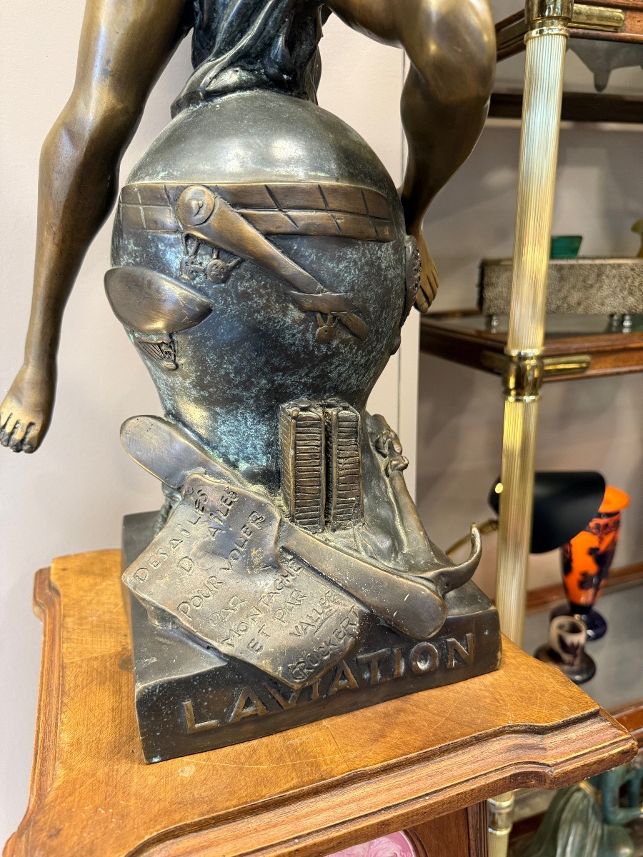 Bronze l’aviation par P.Cheret-photo-1