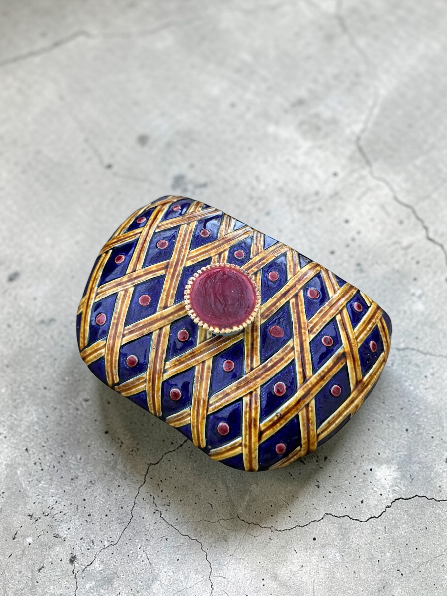 Fontaine Éléphant En Faïence De Sarreguemines-photo-3