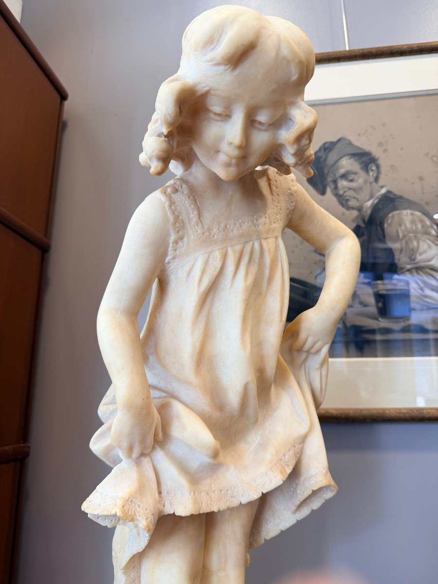 Young Girl In Alabaster-photo-2
