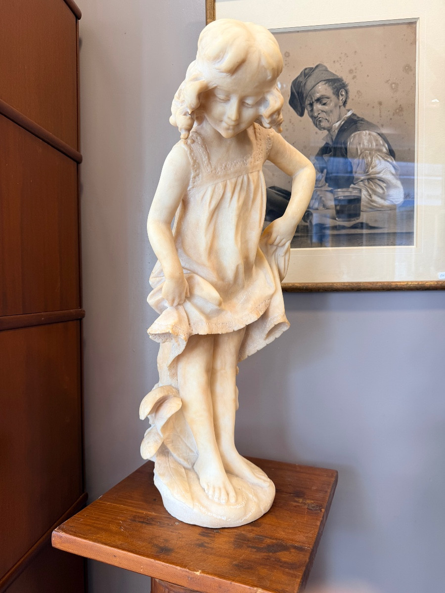 Young Girl In Alabaster