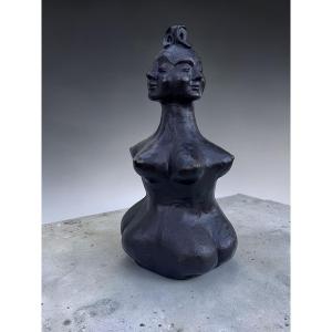 Jeannine Guérin Bronze à Trois Visages 