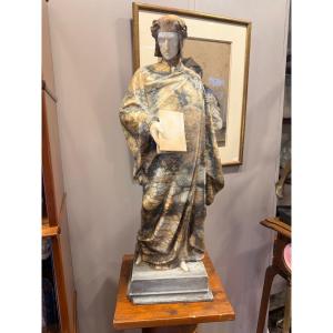 Alabaster Sculpture Of Dante