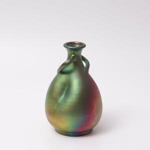Vase En Céramique Irisée De Jean Baptiste Gaziello (1891-1957) Vallauris