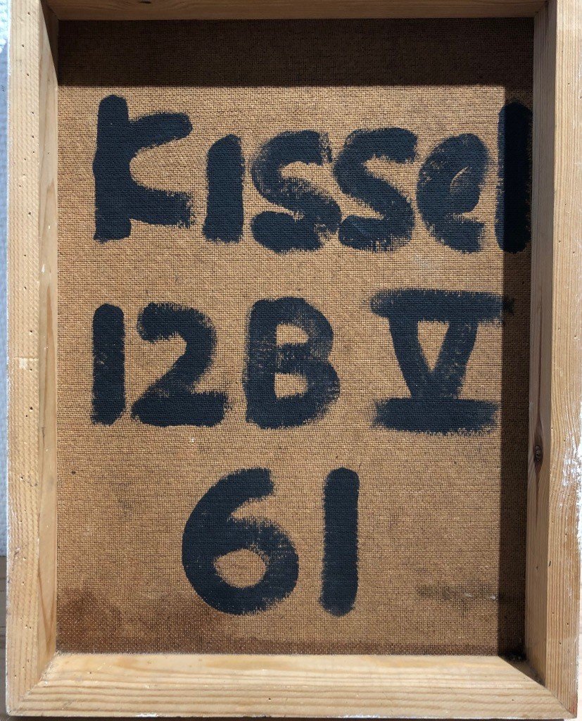 Rolf Kissel (1929) 12-bv 1961 Zero Group Düsseldorf Constructivism Germany-photo-1