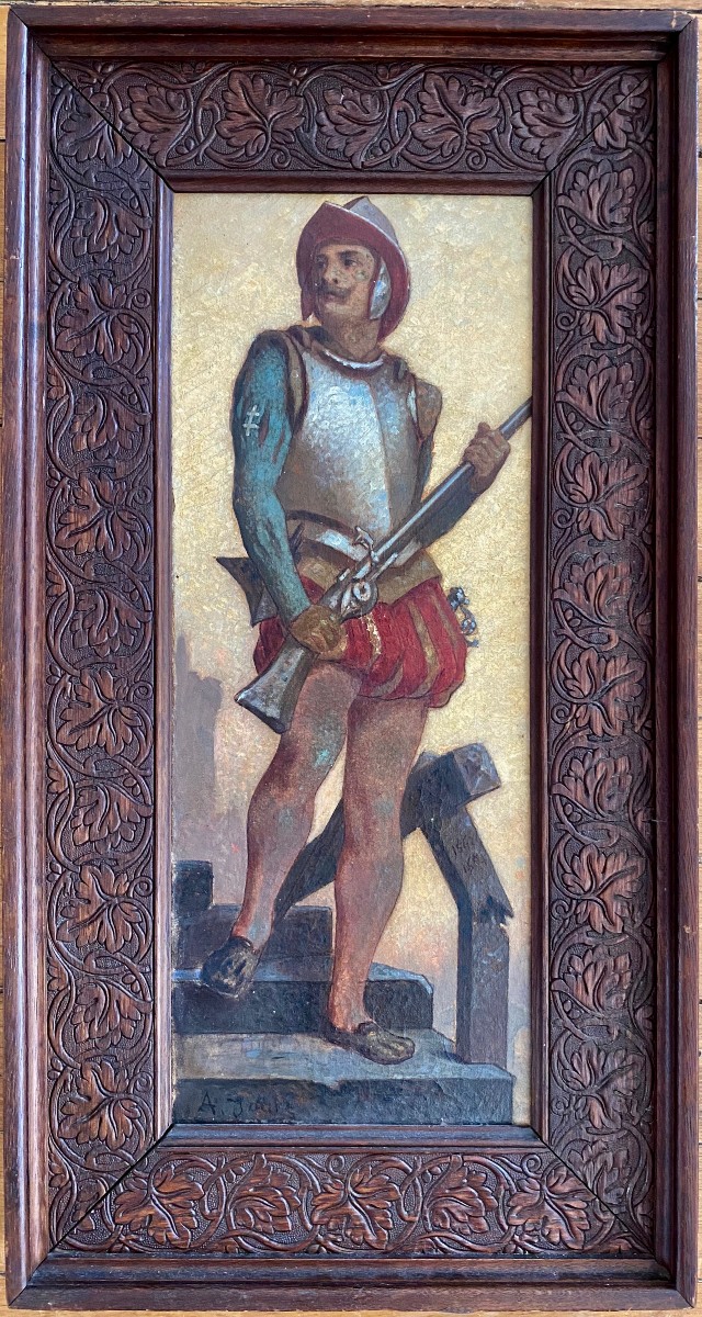 Auguste Jouve (1846-1905) Man-at-arms 1562-1594