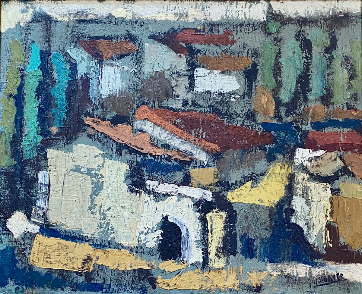 Julian Ugarte (1929-2015) Abstract Landscape