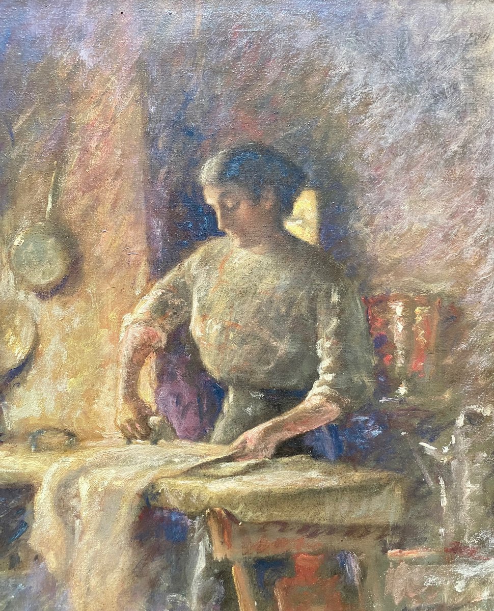 Paul François Marie URTIN (1874-1962) Coulisses de la bourgeoisie 1913-photo-1