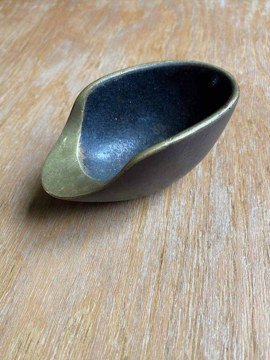 Carl AUBÖCK (1900-1957) Cendrier bronze 1950 Autriche-photo-2