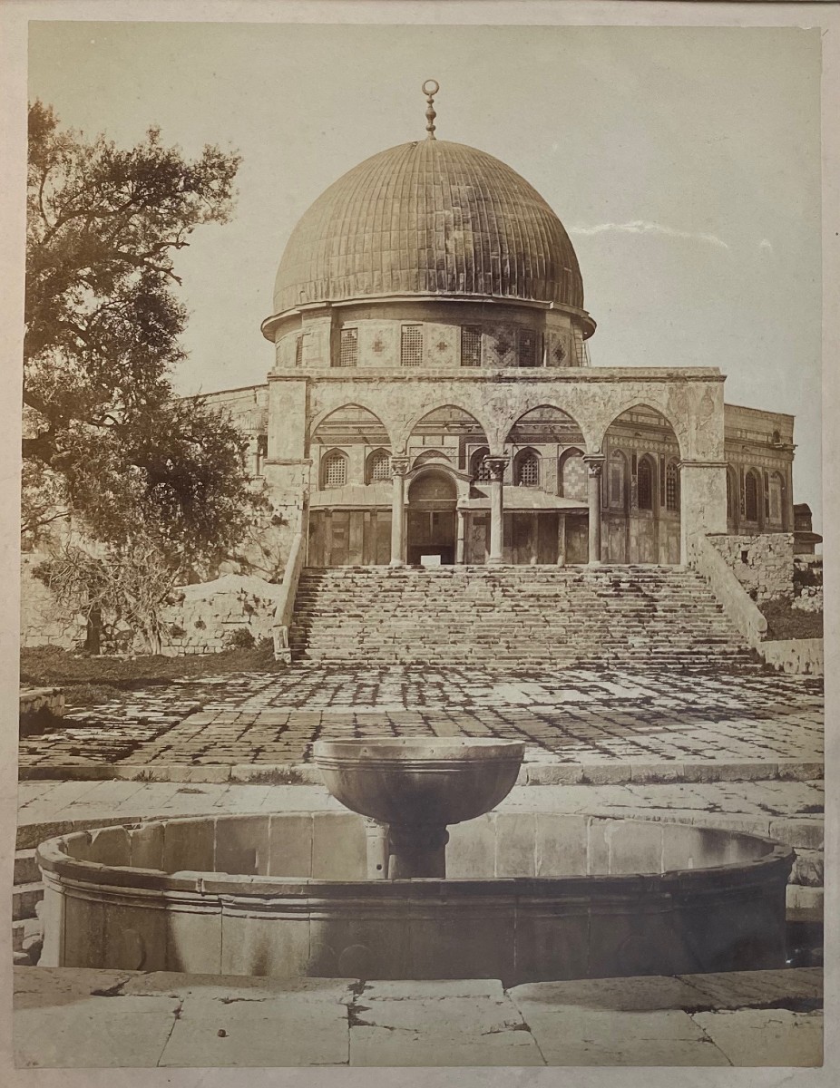Giacomo BROGI (1822-1881) Mosquée d'Omar Jérusalem
