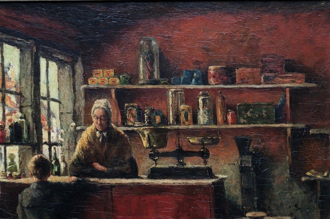 Prosper De Wit (1862-1951) Trade Of Yesteryear - Fingerprint Signature - Belgian School-photo-4