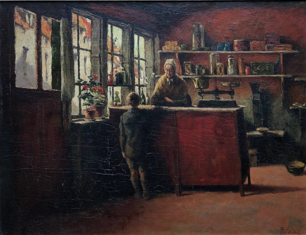 Prosper De Wit (1862-1951) Trade Of Yesteryear - Fingerprint Signature - Belgian School