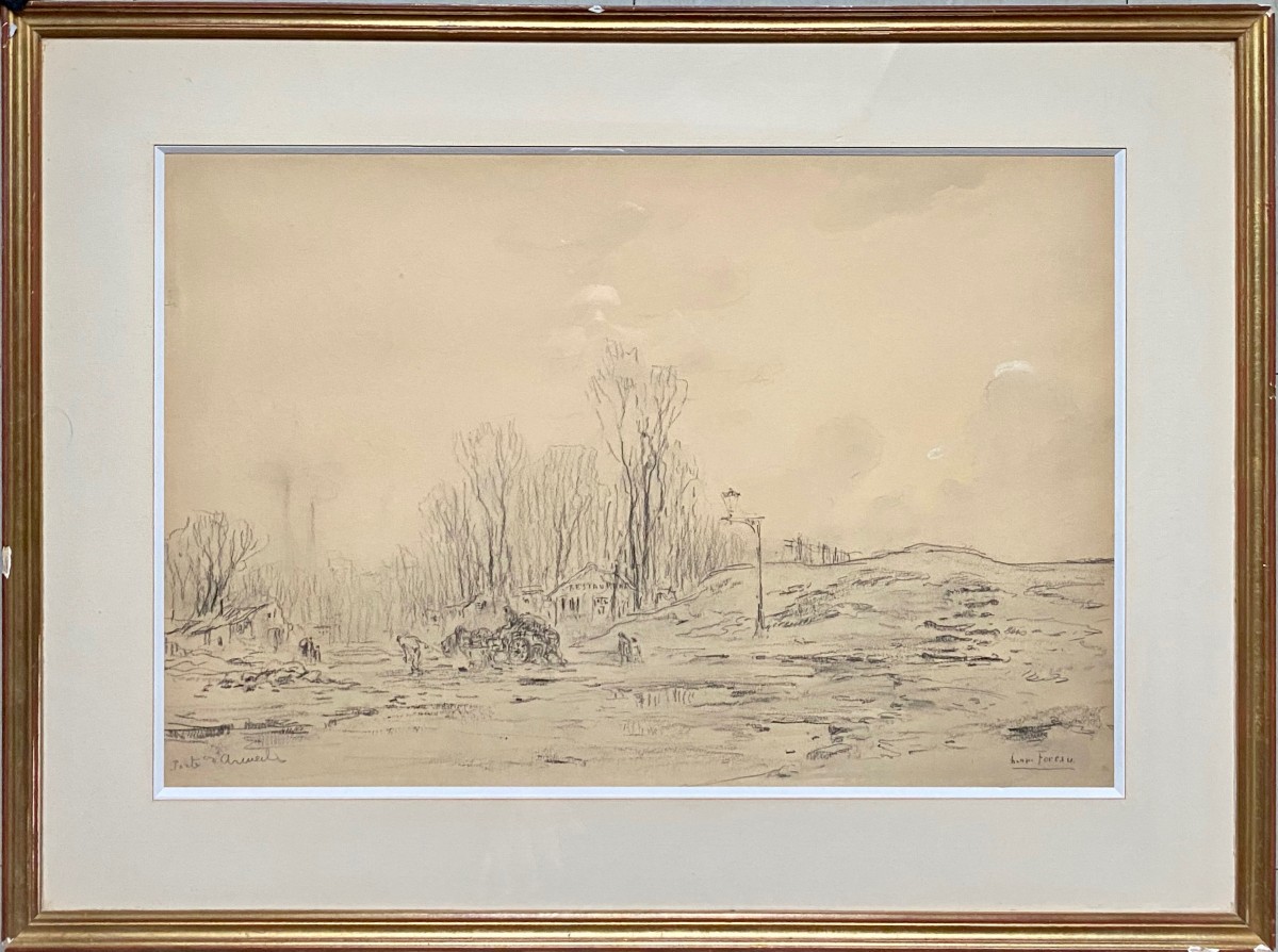 Henri Louis FOREAU (1866-1938) Porte d'Arcueil-photo-2