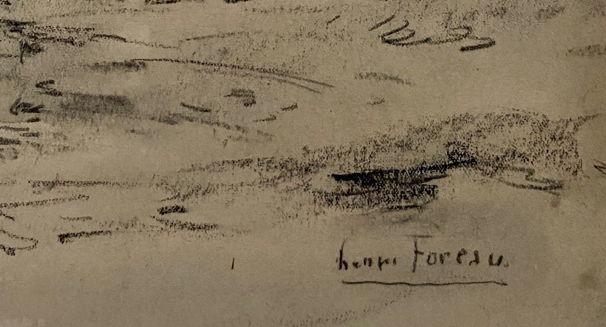 Henri Louis FOREAU (1866-1938) Porte d'Arcueil-photo-3