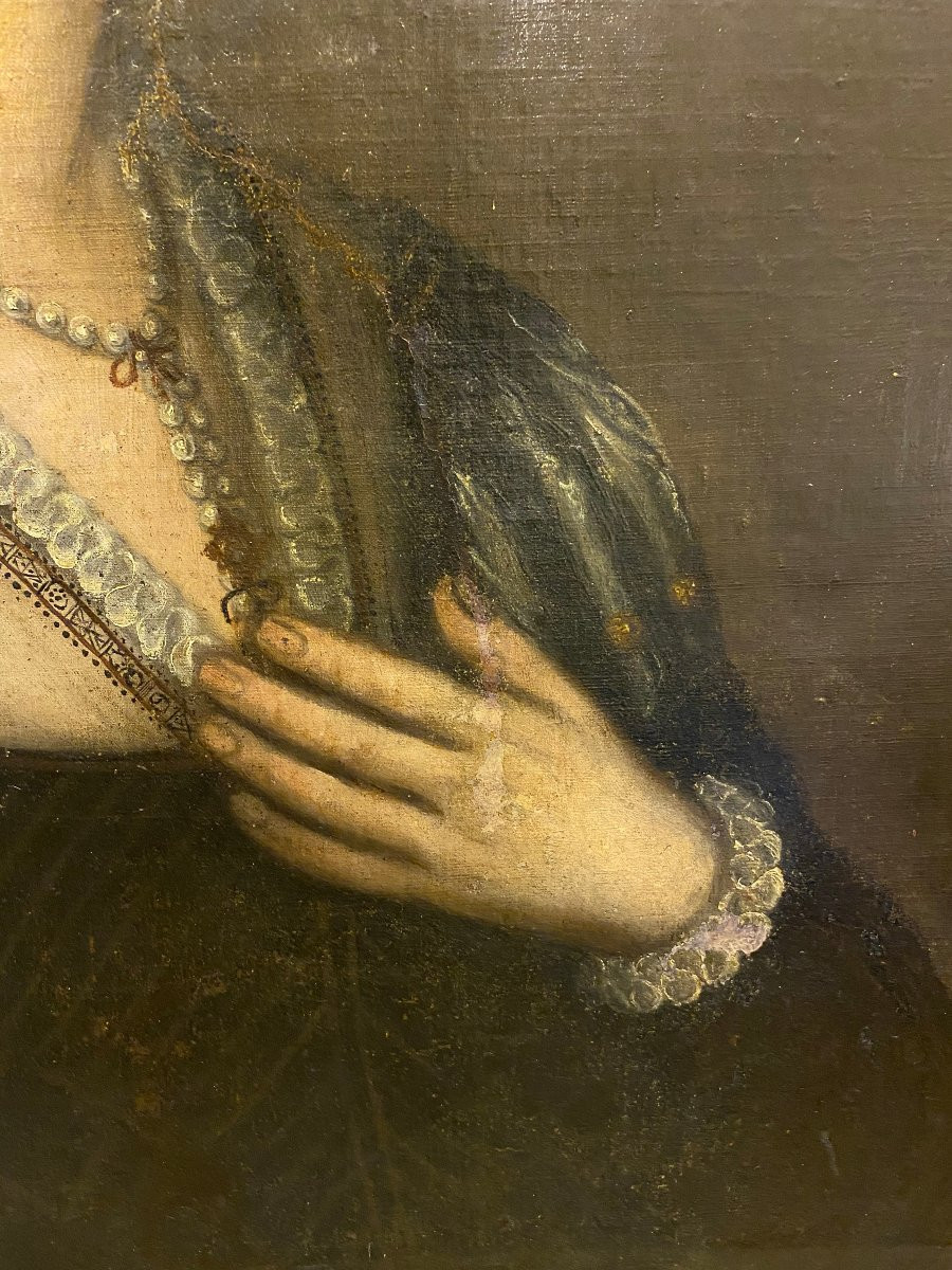 Portrait XVIIIème femme de profil-photo-4