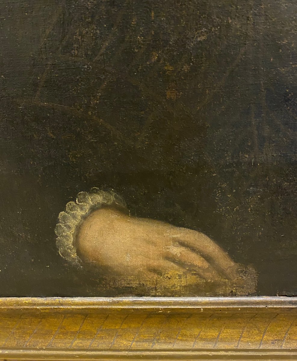 Portrait XVIIIème femme de profil-photo-4