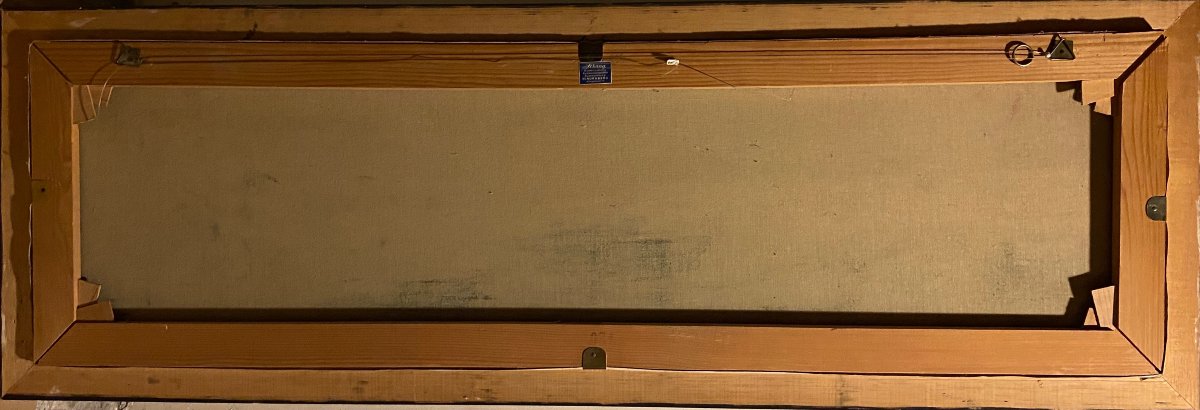 Allemagne ? Nature morte à la mandoline signature à identifier 1960-photo-4