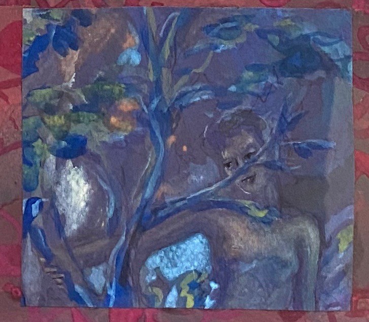 Marie Ducate (1954) Sculpture Fixed Under Glass, Mixed Media, 1992-photo-2