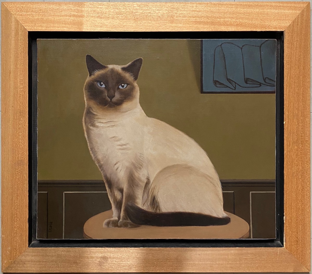 Jean-Paul PROIX (1926-2022) Le chat siamois-photo-2