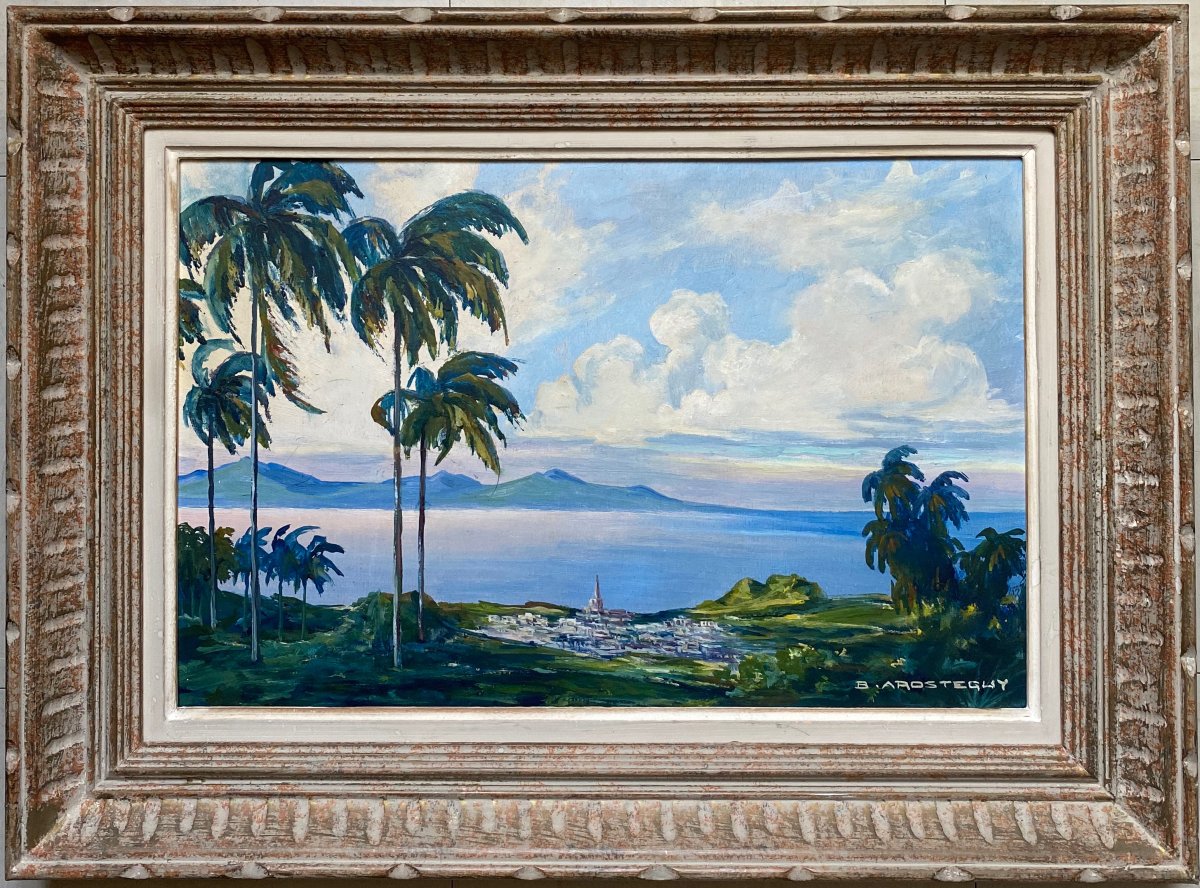 Bernard Arosteguy (1887-1956) Martinique Fort De France Basque Country-photo-2