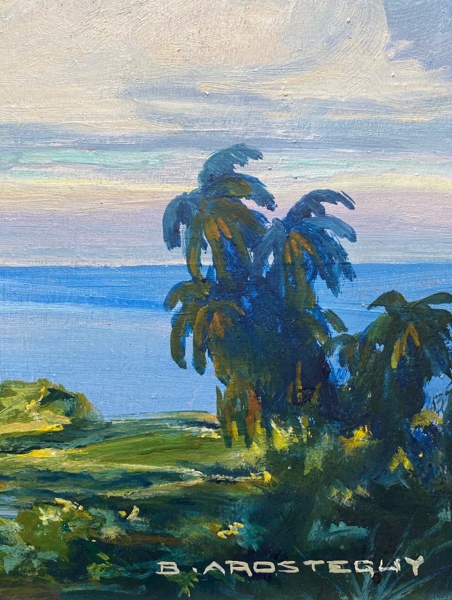 Bernard Arosteguy (1887-1956) Martinique Fort De France Basque Country-photo-1