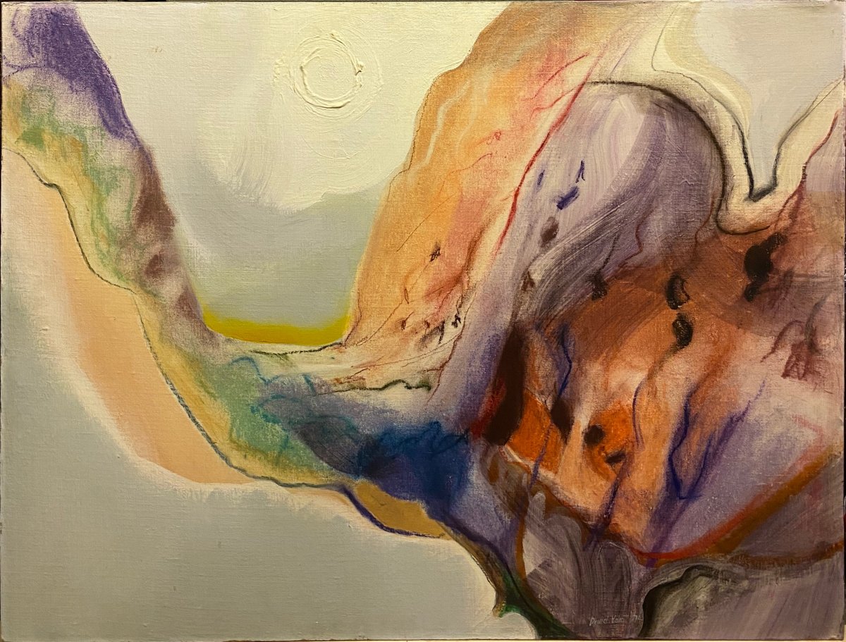 David Voigt (1944) Abstraction 1974