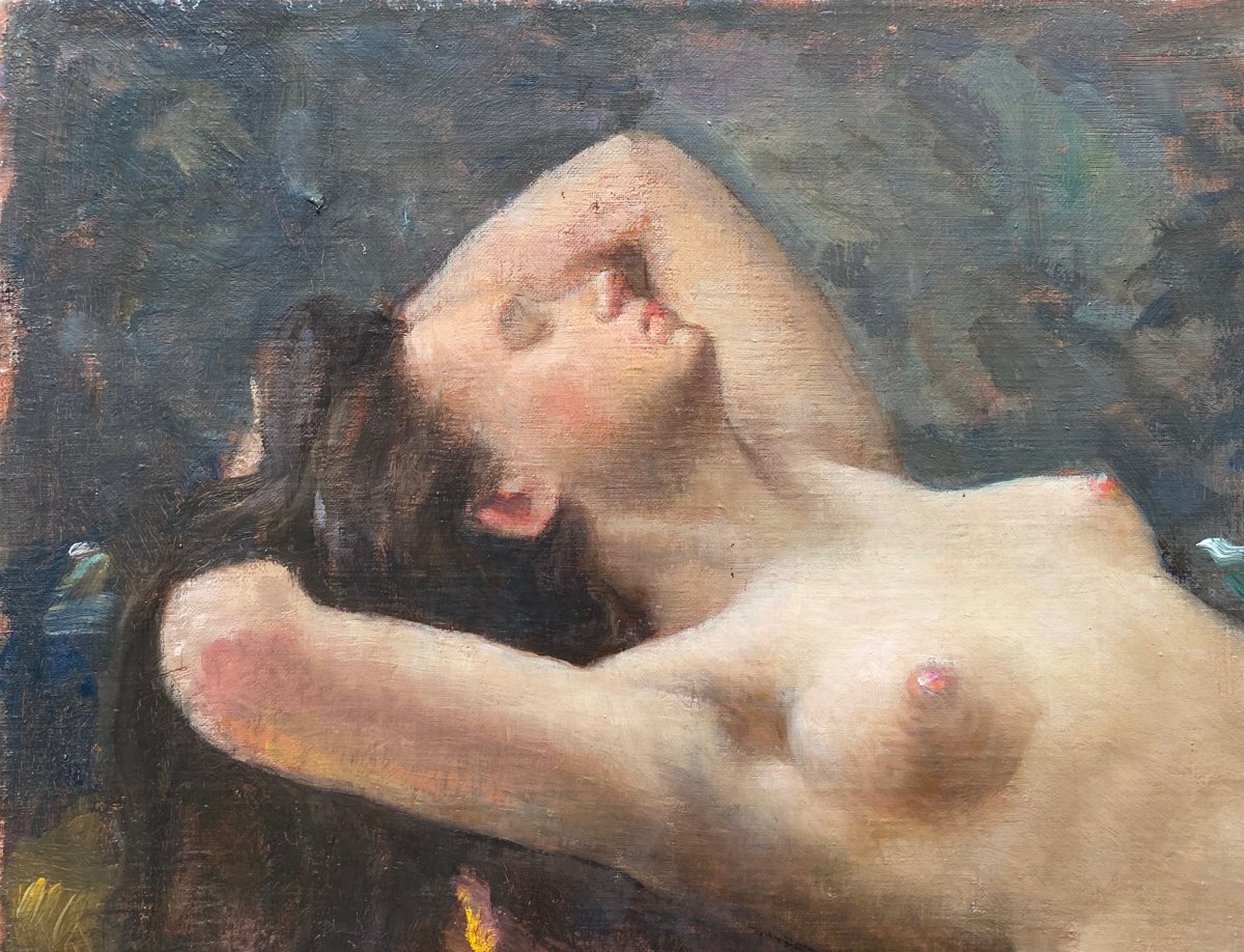 Louis Azéma (1876–1963) Reclining Nude Young Woman -photo-3