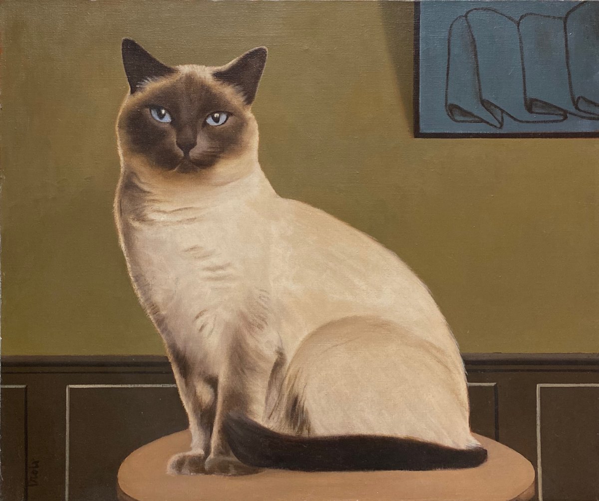 Jean-paul Proix (1926–2022) Siamese Cat