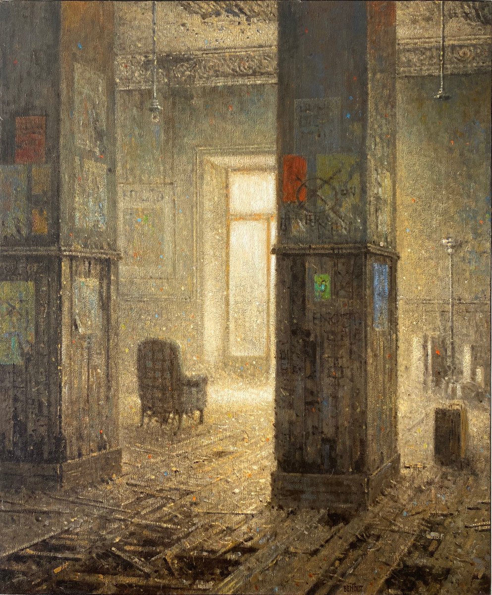 Christian BENOIST (1962) Intérieur au fauteuil 2006
