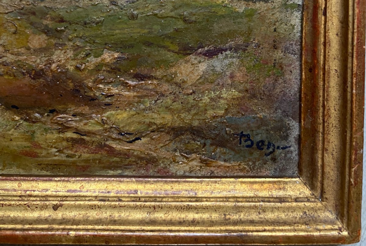 An Impressionist Landscape To Identify, Signed "tben Ben Beni Bene Bem"?-photo-2